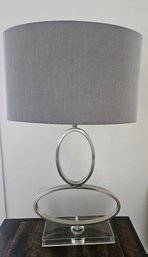 Chrome Circles Lamp