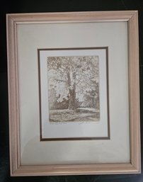 Original Etching With Certificate Of Authenticity