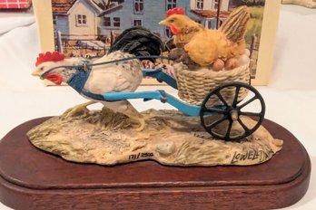 Lowell Davis The Great Chicken Race Schimd Figurines