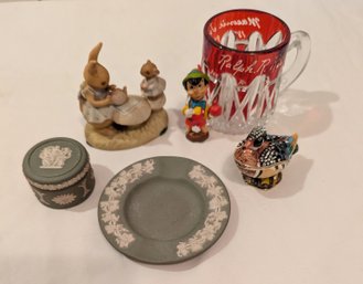 Wedgwood Green Jasper Ware & Decor.