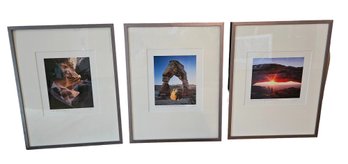 Three Framed Southwestern National Park Photos