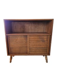 Mid Century Record Cabinet