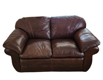 La-Z- Boy Leather Loveseat