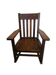 Heywood Brothers And Wakefield Company Children's Rocking Chair