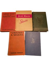 Lot Of Five Vintage Including 'Chickie' A Sequel