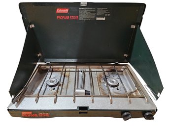 Coleman Propane Stove With Propane Canisters