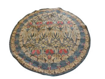 8 X 8 Circular Rug With Pad