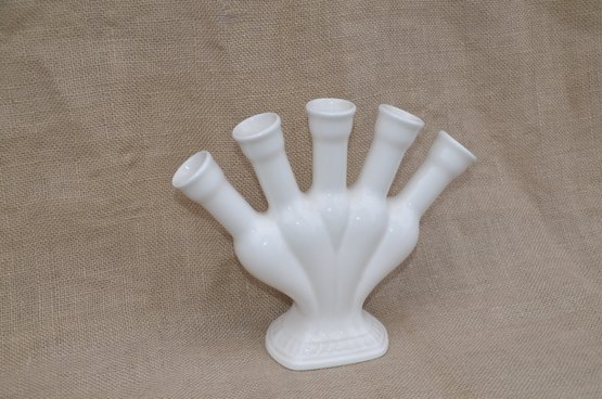 (#27) Spode Williamsburg Porcelain 5 Finger Bud Vase England S3675O