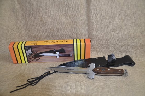 185) Aztec Warrior Knife For Hunting Camping Fishing XL-56