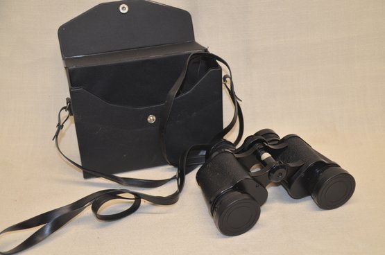 405) Qualide Triple Tested Binocular 7x35 Wide Angel Field 9.5 Japan With Case