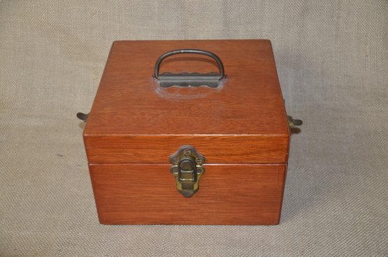 (# 64B?)  Wood Storage Box