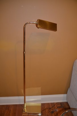 17b) Gold Floor Lamp 50'H