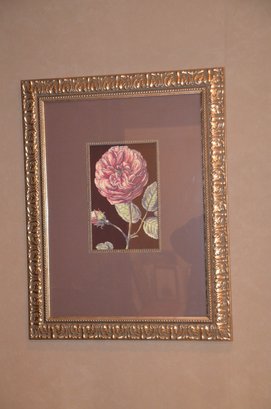(#3) Floral Print Picture Gold Frame 18x24