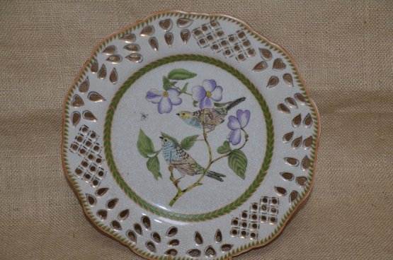 (#24) Decorative Ceramic Hand Painted Plate Wall Hanging 10'