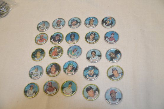 301) Lot Of 25 Baseball Coins Vintage