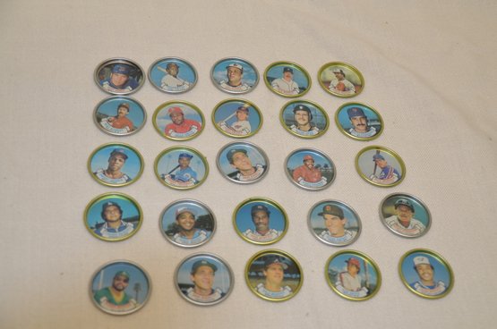 304) Lot Of 25 Baseball Coins Vintage