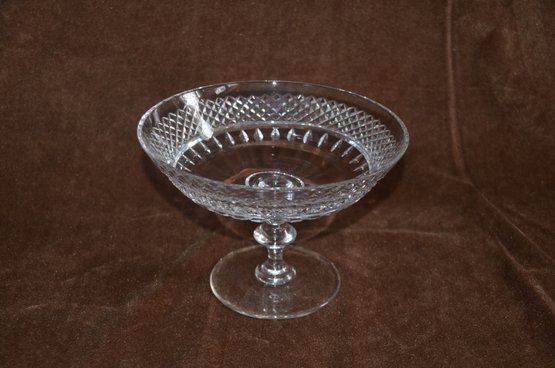 (#139) Waterford Crystal Pedestal Bowl 8.5'
