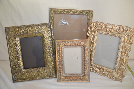 224) Assorted Decorative Gold Picture Frames 5x7, 4x6, 8x10