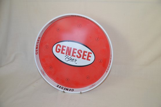 102) Genesee Beer Bar Metal Serving Tray