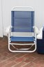 (#2)  2 Folding Beach Chairs & Coleman Cooler.