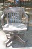 (200) Vintage Desk Swivel Chair Adjustable  LK Pierce & Sons Brooklyn NY