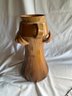 (#56) Vintage Signed French Art Deco Nouveau Clement Massier Golfe Juan Floor Standing Vase