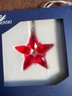(#207) Swarovski Crystal Star Mini Ornaments Set Of 3