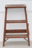 (#23)  Vintage Wood Step Ladder