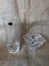 (#143) Lenox Vase 9'H ~ Mikasa Votive Candle Holder / Candy Dish 3.5'H