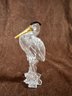 (#176) Swarovski Crystal Heron Bird Figurine 6'H