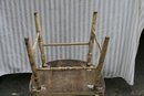 (325)  Vintage Captain Chair/ Chair Is Stripped- Need Refinishing