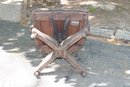 (200) Vintage Desk Swivel Chair Adjustable  LK Pierce & Sons Brooklyn NY