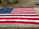 (#28) Large Firehouse American Flag 178' X 110