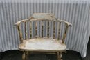 (325)  Vintage Captain Chair/ Chair Is Stripped- Need Refinishing