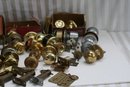 (328) Lot Of Doorknob- Lock Sets- Aprox: 15 Sets : Various Locks & Keys & Dead Bolts