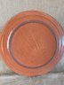 (#17) Large Ceramic Pottery Platter 16' Round - One Edge Re-glued