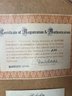 (#36) Don Whitlatch Certificate Of Authentication (On Back) Framed Picture Bobwhite Quail 230/1500 C
