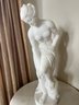 Antique From Italy Marble Neoclassical Greek Goddess Statue Sculpture 27.5'H