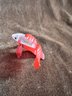 (#190) Swarovski Crystal SIAMESE BETA FIGHTING RED FISH 2'H