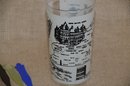 (#23) Drink Stirrers ~ NY The Empire State Tumbler Glass ~ Rye Bottle Sign