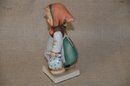 (#4) Vintage Hummel Goebel WEARY WANDERER Girl Flowers Figurine #204 TMK4