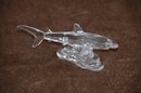 (#192) Swarovski BABY SHARK On Wave Figurine 5x2
