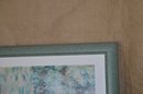 (#7) Framed Picture Pastel Colors 26.5x25