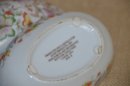 (#29) Vintage Avon 1974 Porcelain Butterfly Fantasy Covered Egg Shape Trinket Jewelry Box
