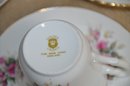 (#118) Lot Of 3 Bone China Tea Cup And Saucer Set ~ Royal Windsor ~ Golden Crown ~ Mayflower