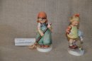 (#18) VTG 2 Hummel Goebel 4.5' Figurines LITTLE SWEEPER #171 ~ LITTLE GARDENER #74