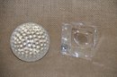 (#41) Crystal Golf Ball With Stand 3.5'H