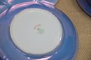 (#39) Vintage Meito Japan Hand Painted Dessert Plate And Cup & Saucer Set Serve  Of 6