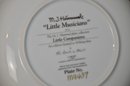 (#25) M. J. Hummel Danbury Mint 8' Plate LITTLE MUSICANS #M9437 Little Companions With Box