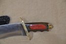 180) The Caravan Trader Knife 17.75' Overall 12' Blade With Sheath